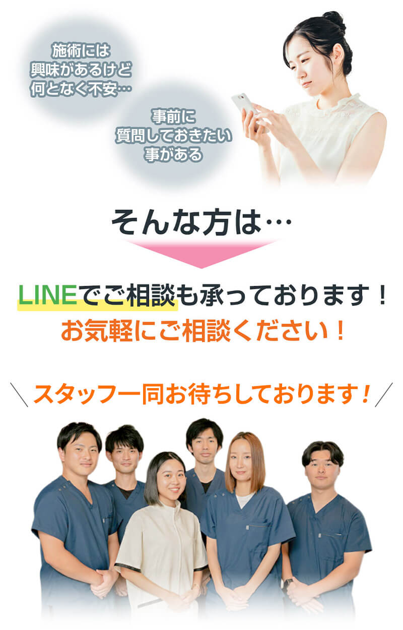 事前にお問合せしたい方へ