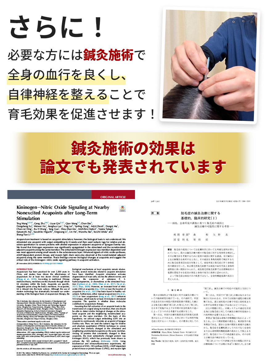 鍼灸施術