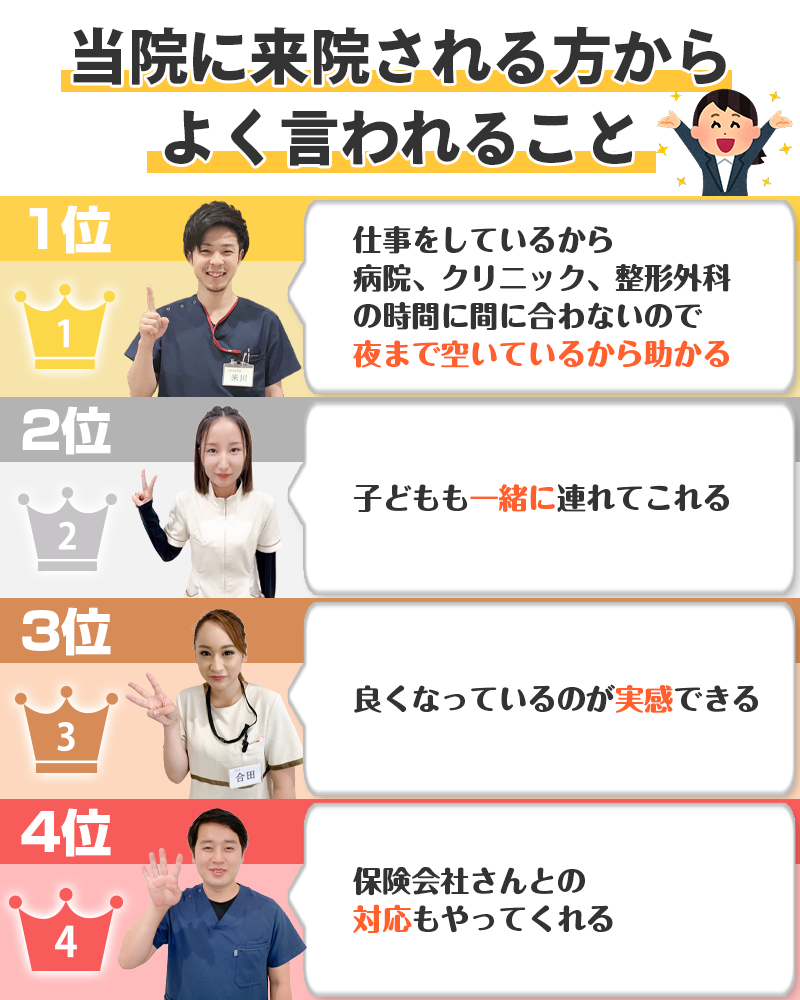 よく言われること