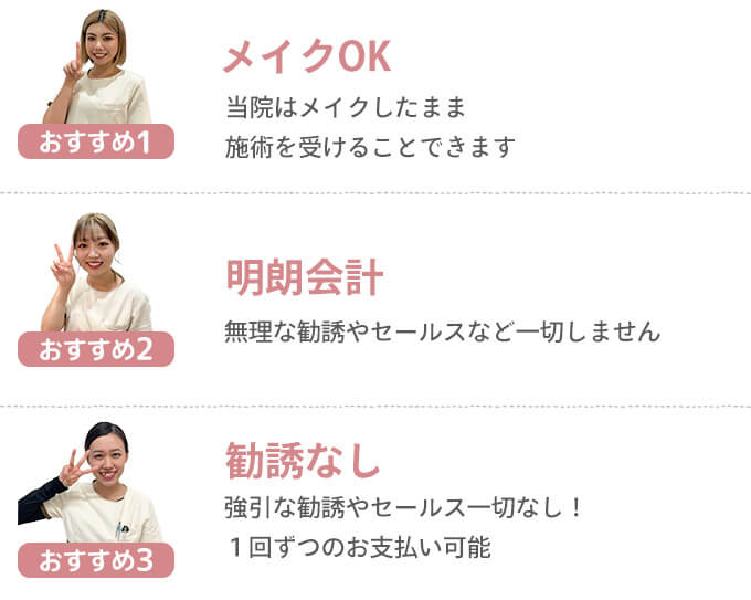 選ばれる理由